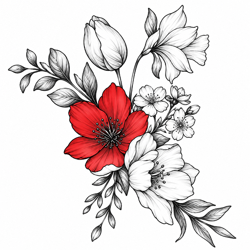 Flower sketch